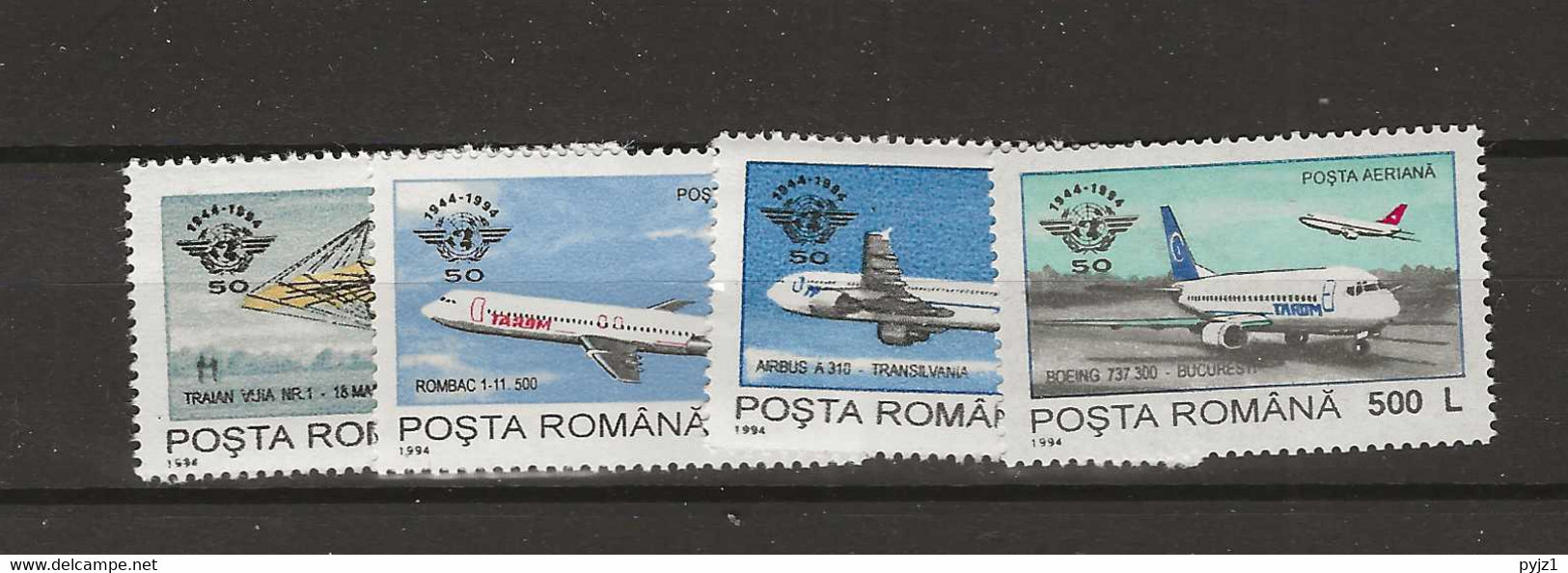 1994 MNH Romania Mi 5013-16 Postfris** - Nuovi