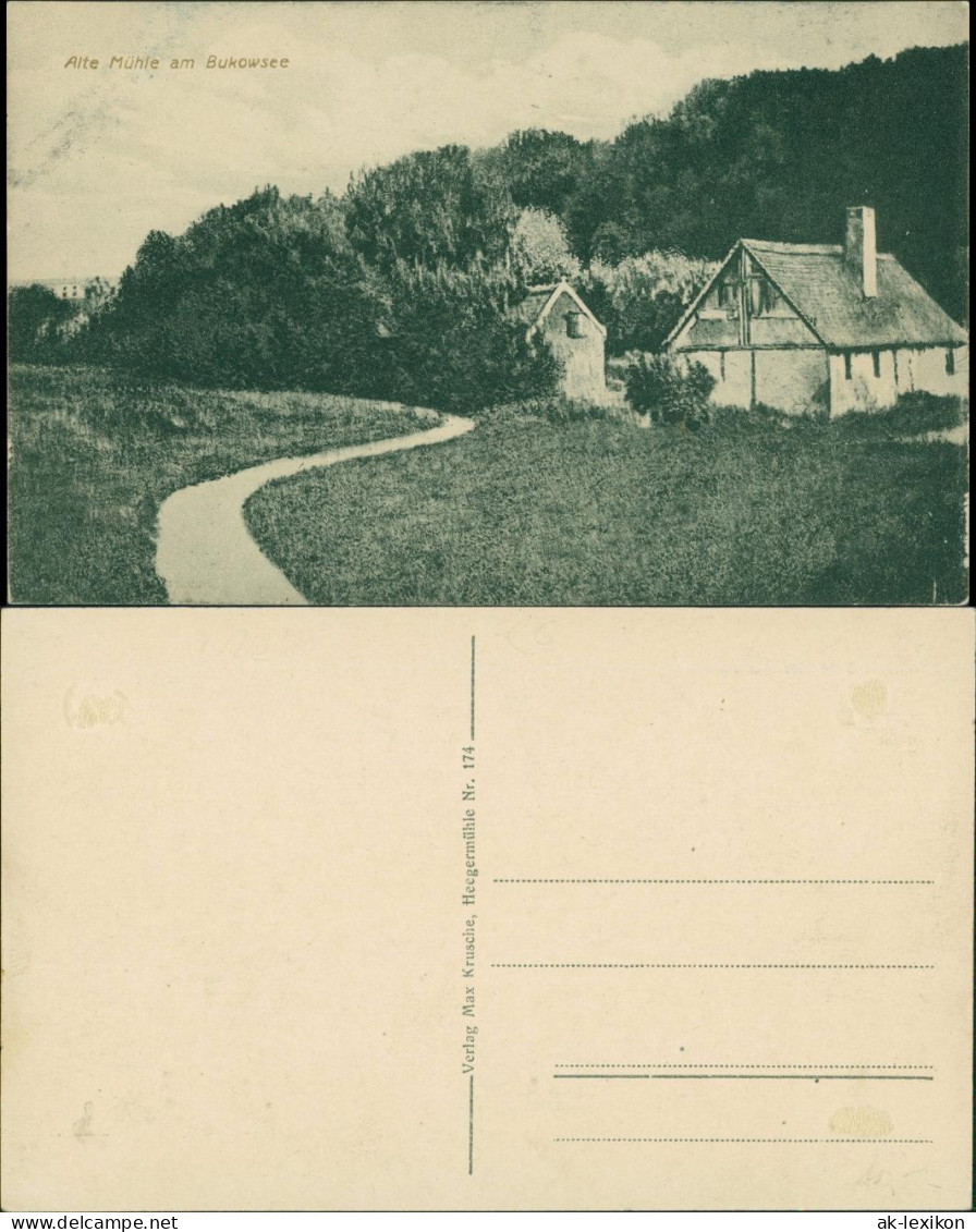 Ansichtskarte Biesenthal Partie An Der Alten Mühle 1912 - Biesenthal