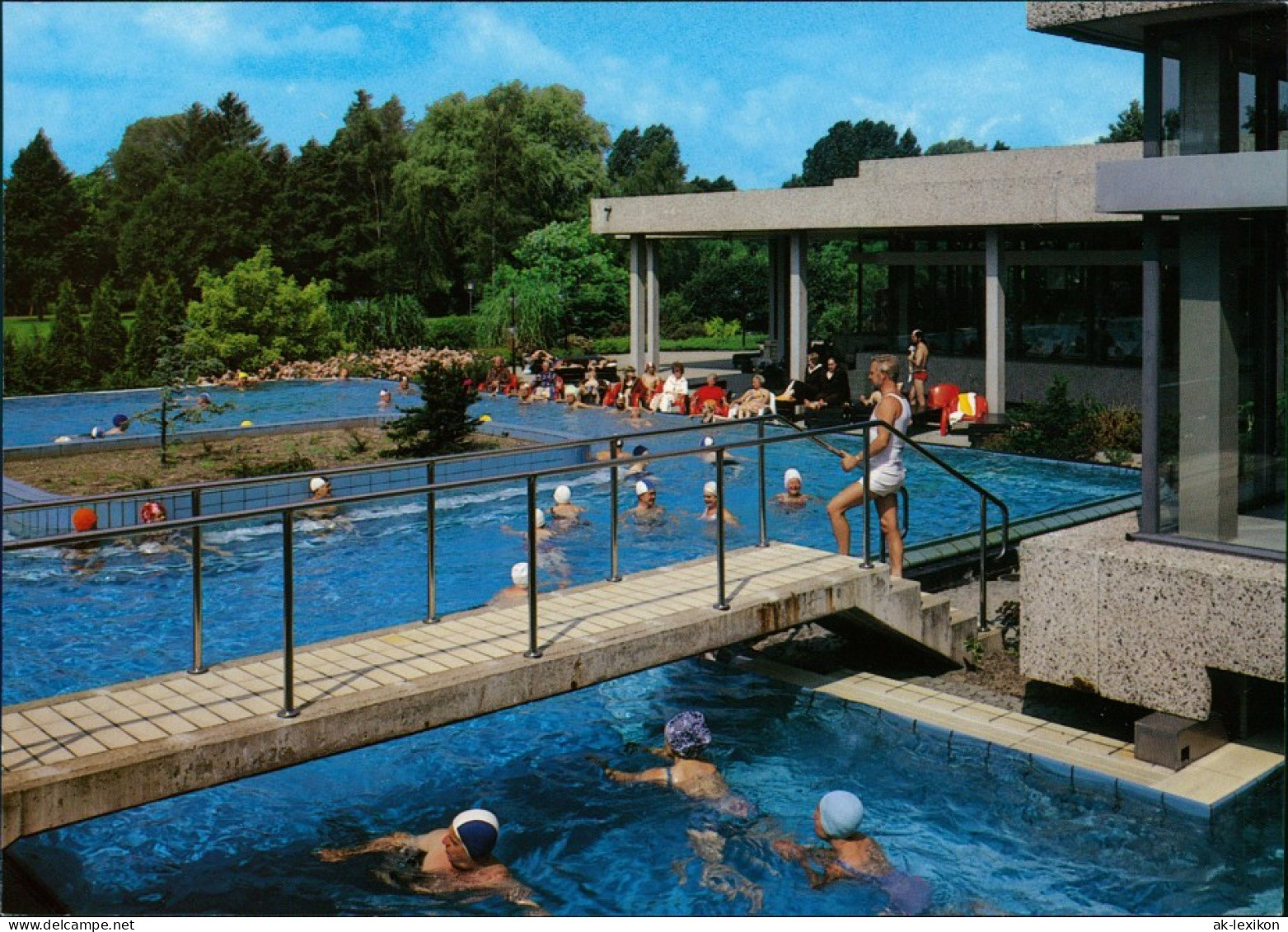 Ansichtskarte Bad Bevensen Thermal-Jod-Sole-Freibad 1995 - Bad Bevensen