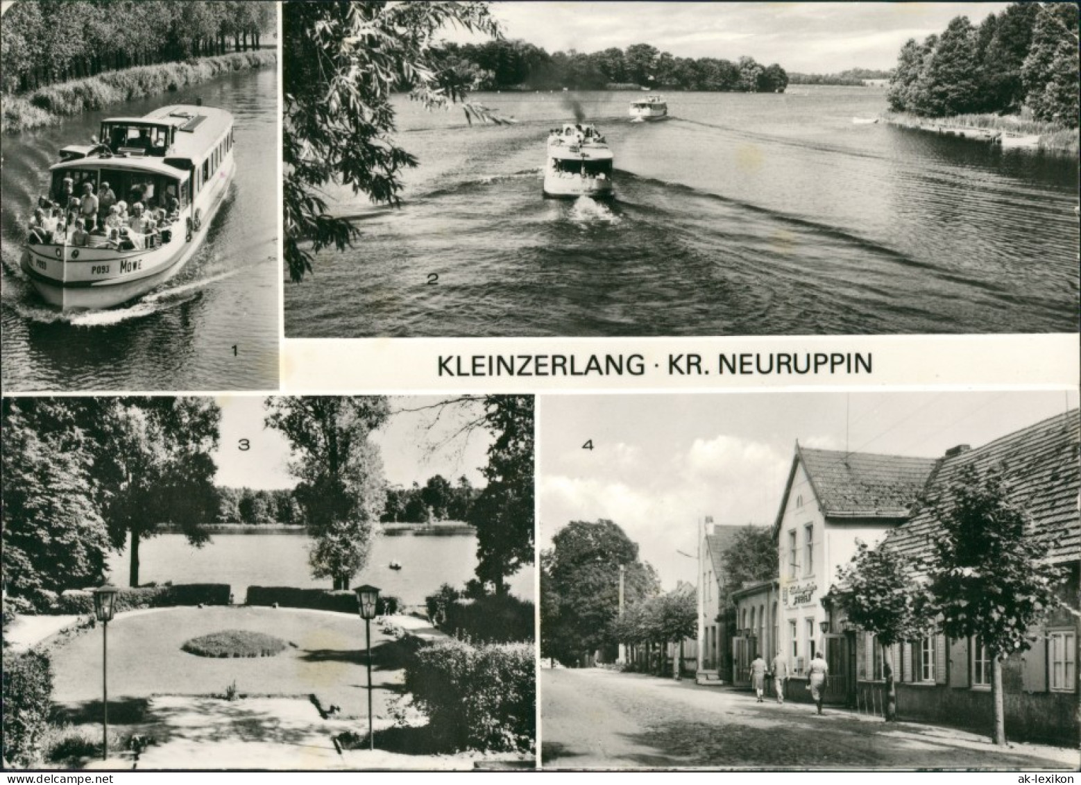 Ansichtskarte Kleinzerlang-Rheinsberg OT Kleinzerlang 1983 - Rheinsberg