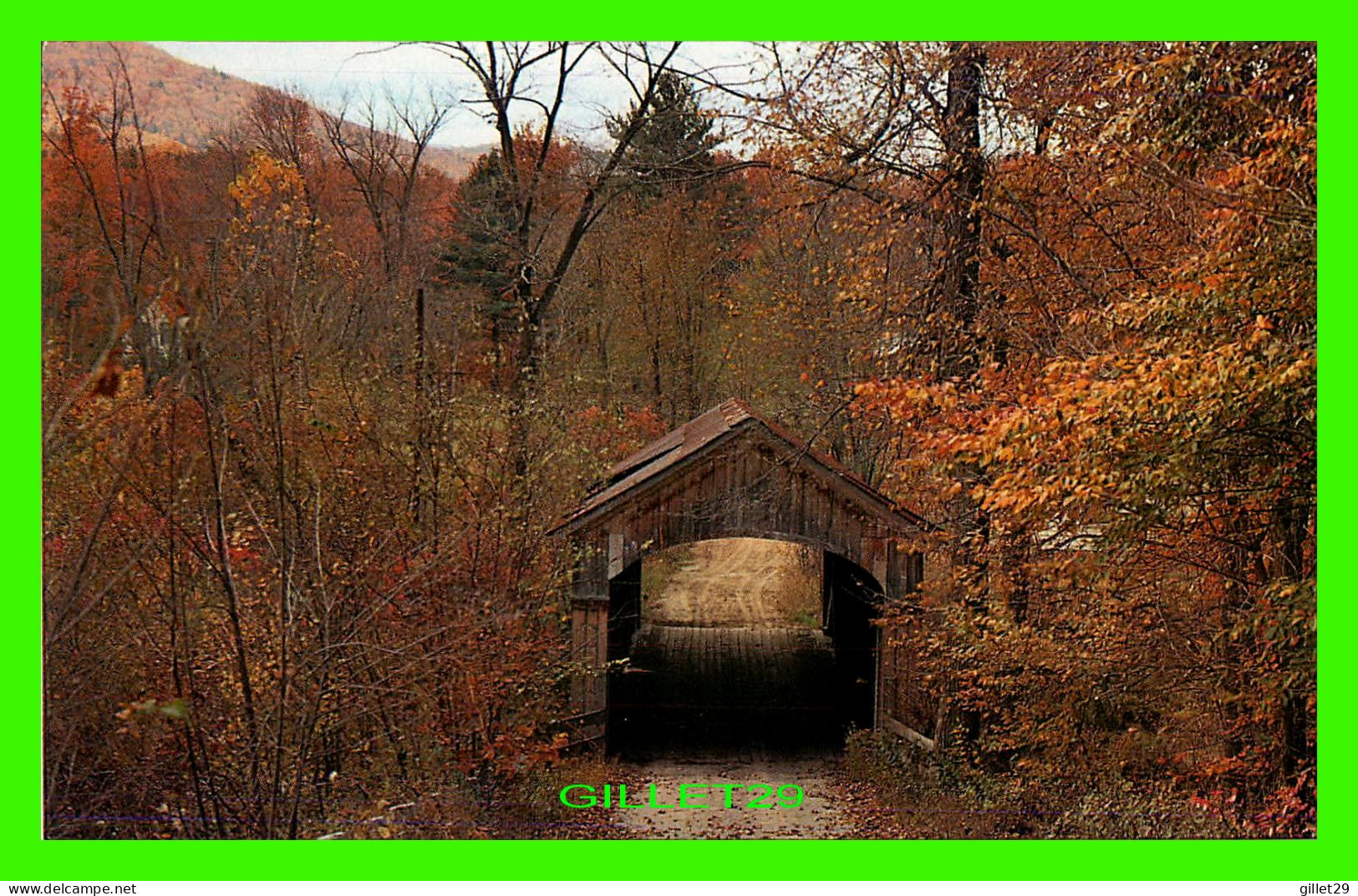 WEST TOWNSHEND, VT - OLD COVERED BRIDGE - FORWARD'S COLOR PRODUCTIONS INC - KOPPEL COOLOR CARDS - - Altri & Non Classificati