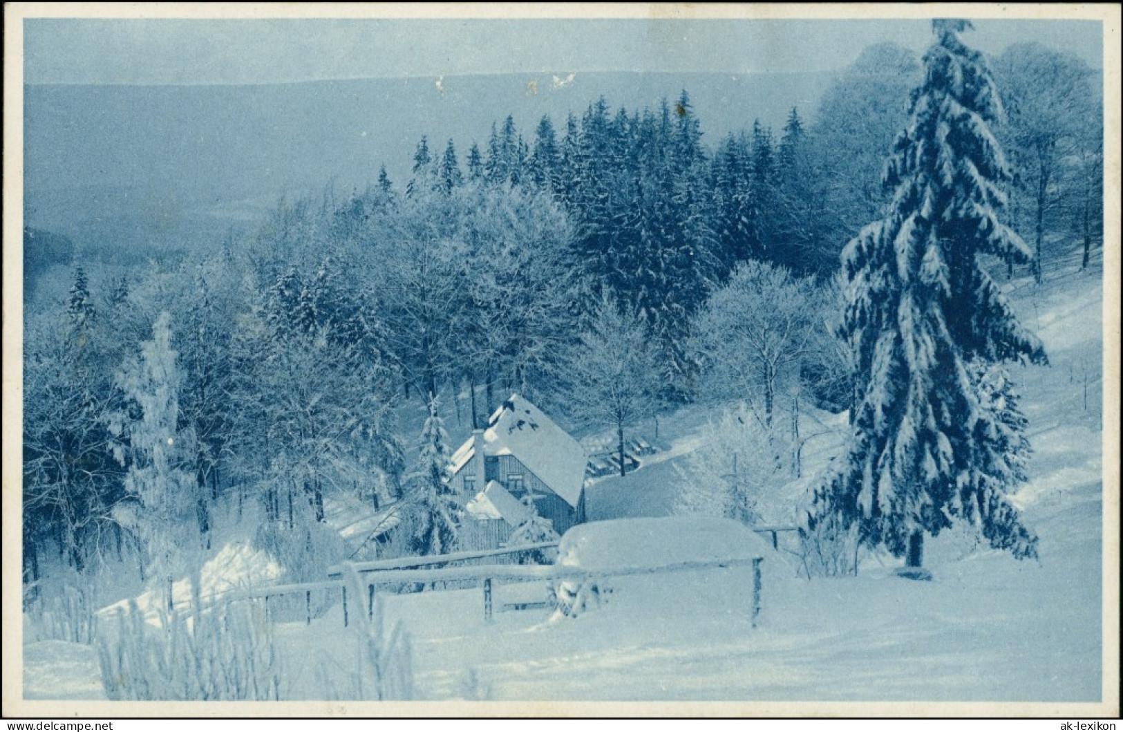Ansprung-Marienberg Im Erzgebirge Hüttstadtmühle Im Wintzer 1926 - Marienberg