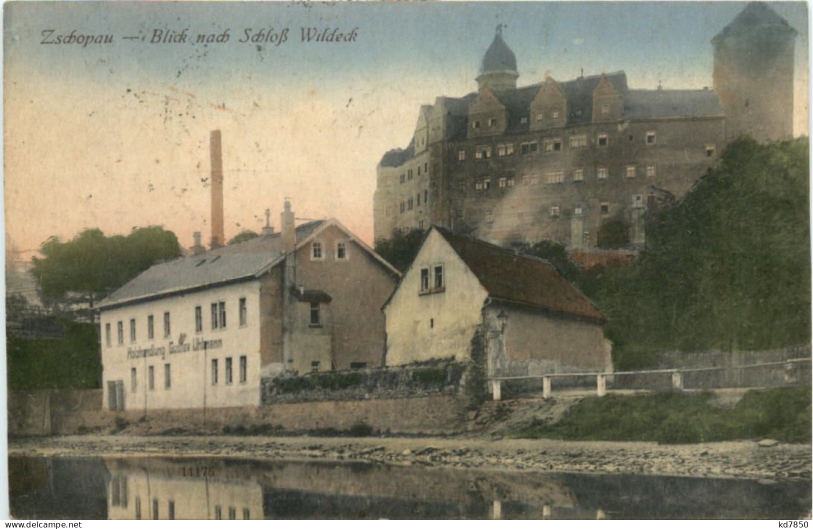 Zschopau - Blick Nach Schloss Wildeck - Zschopau