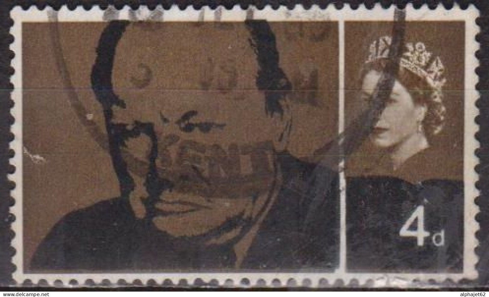 Personnage Célèbre - GRANDE BRETAGNE - Winston Churchill - N° 397 - 1965 - Used Stamps