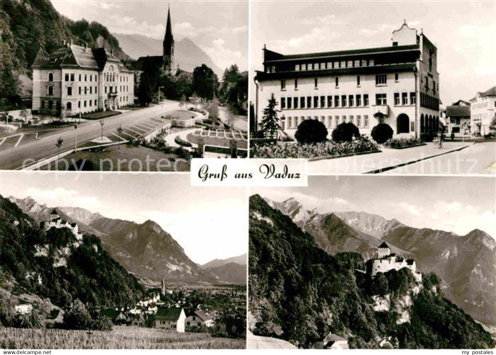 72672395 Vaduz Teilansichten Mit Schloss Alpenpanorama Vaduz - Liechtenstein