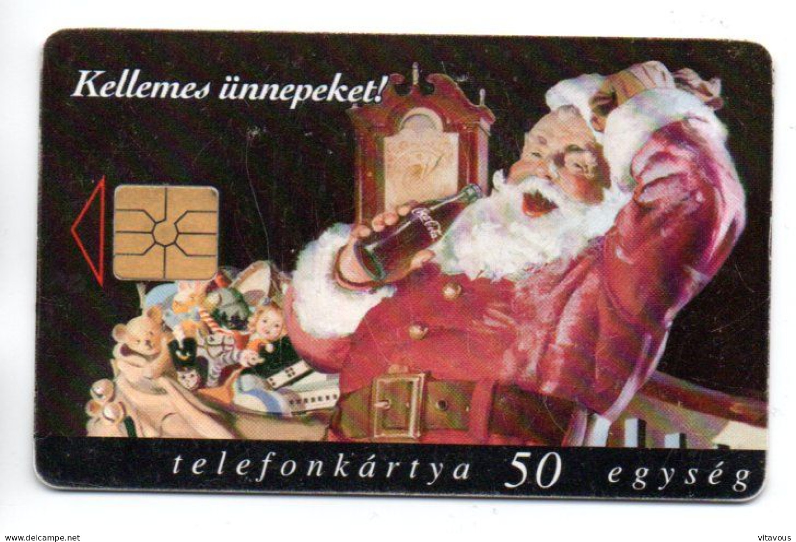 Coca Cola Père Noël Télécarte Hongrie Phonecard  (W 643) - Ungarn