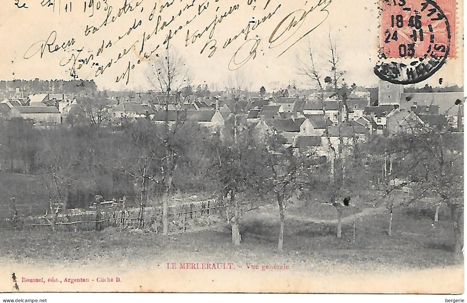 C/148                      61   Le Merlerault     -    Vue Générale - Le Merlerault