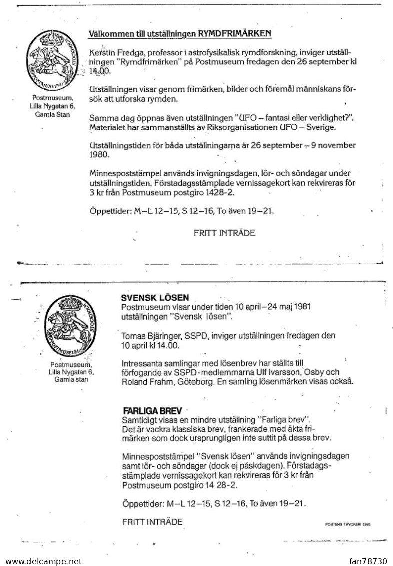 Suède 1980 Et 1981 Y&T 1079a  Et Y&T ? - Cartes Postmuseum  - Energies Renouvelables Et Ours - Frais Du Site Déduits - Tarjetas – Máxima