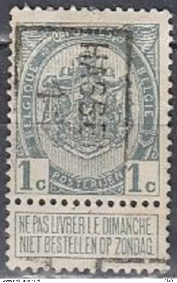 1623 Voorafstempeling Op Nr 81 - HASSELT 11  - Positie B - Rollenmarken 1910-19