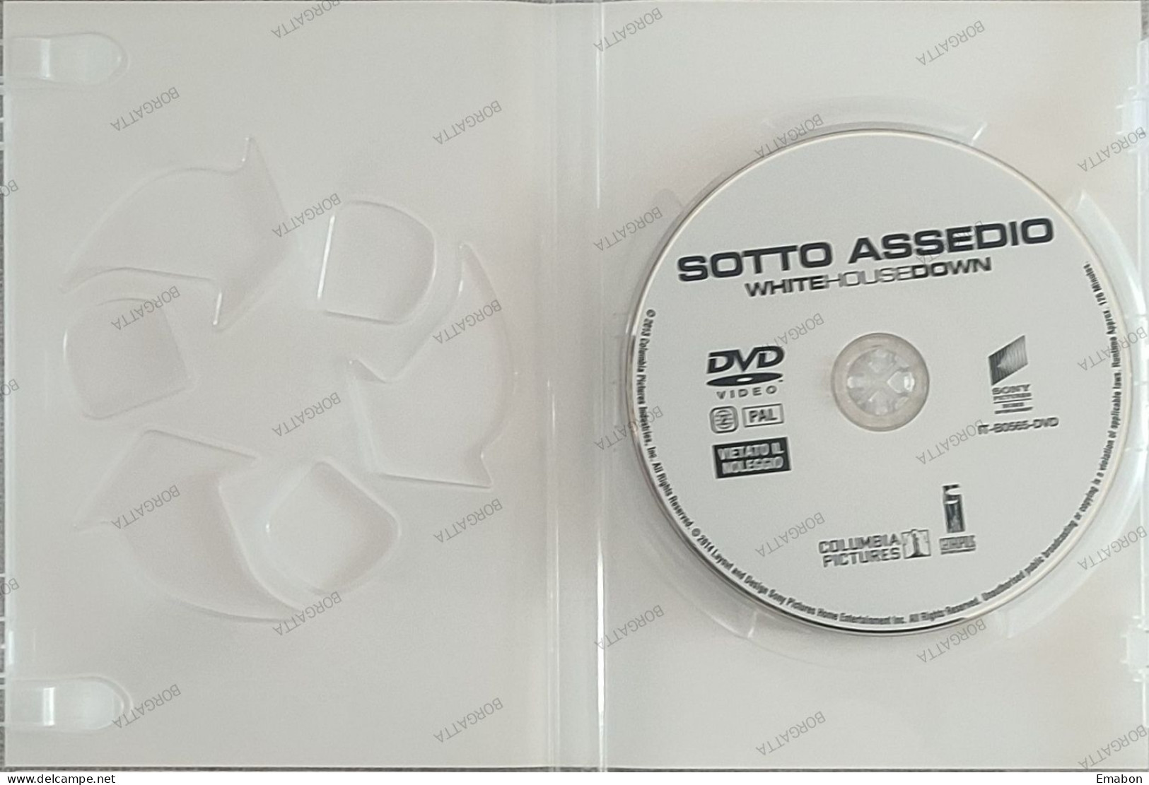 BORGATTA - AZIONE- Dvd SOTTO ASSEDIO WHITE HOUSE DOWN - PAL 2  - SONY 2014 - USATO In Buono Stato - Action, Aventure