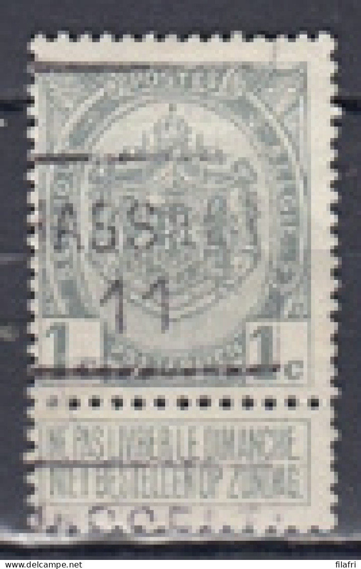 1623 Voorafstempeling Op Nr 81 - HASSELT 11 - Positie C - Rollenmarken 1910-19