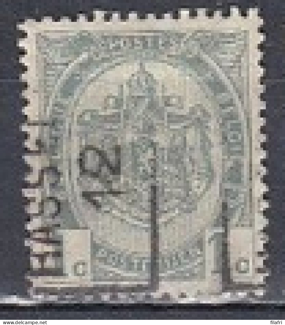 1837 Voorafstempeling Op Nr 81 - HASSELT 12  - Positie A - Rollenmarken 1910-19
