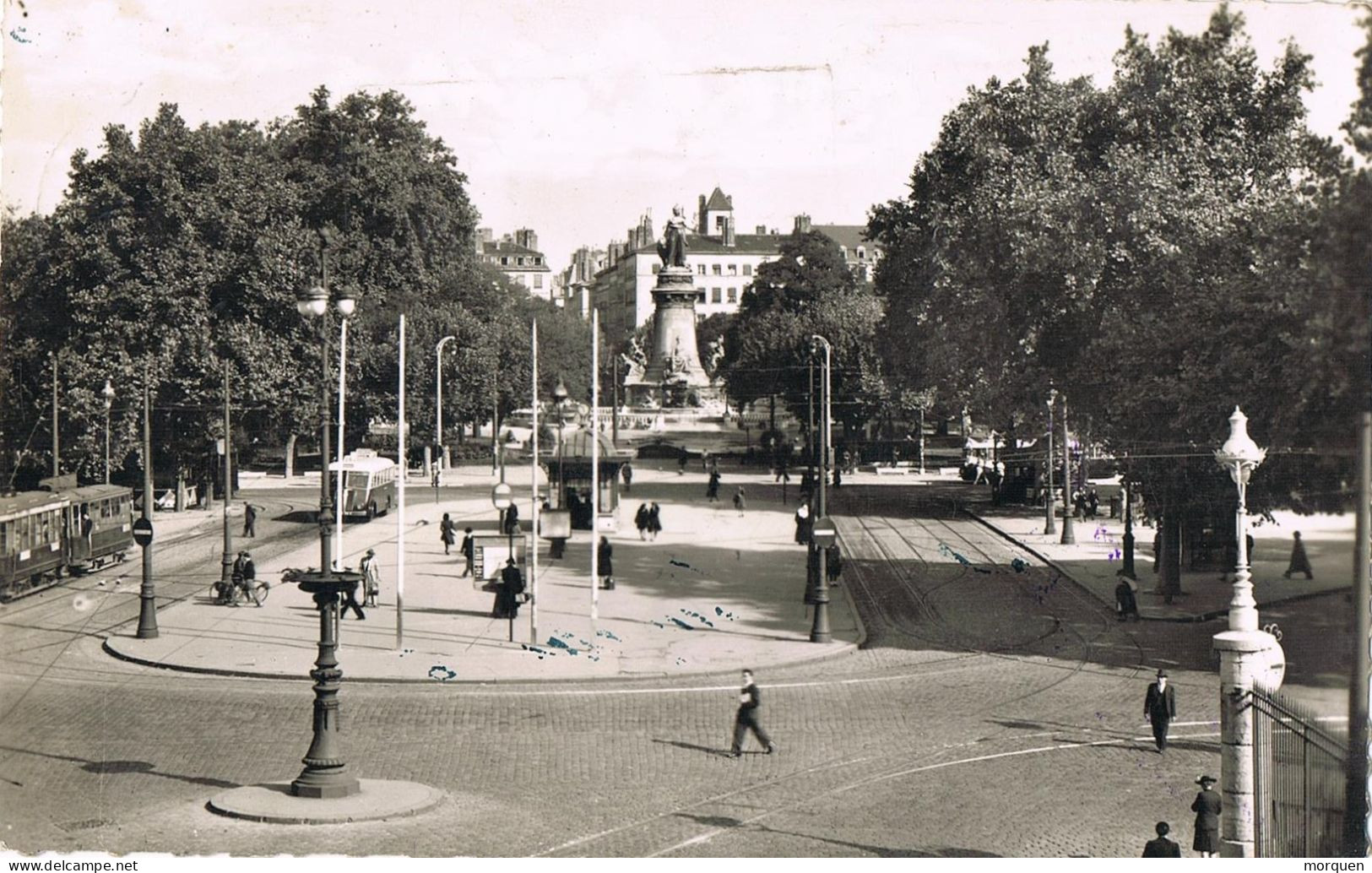 54095. Postal MONTECARLO (Monaco)  1954 A Barcelona, TAXE, Tasada. Fechador Reclamaciones BARCELONA - Brieven En Documenten