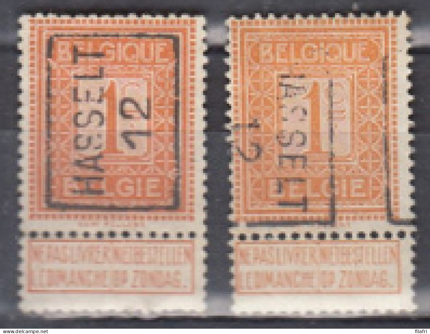 2002 Voorafstempeling Op Nr 108 - HASSELT 12 - Positie A & B - Roller Precancels 1910-19