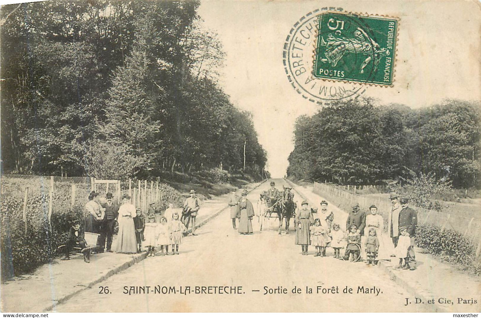 SAINT NOM LA BRETÊCHE Sortie De La Forêt De Marly - St. Nom La Breteche