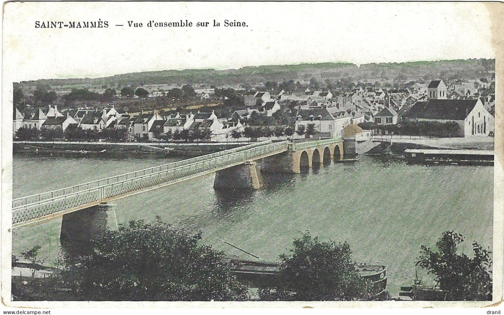 77 - Seine Et Marne - SAINT MAMMES - Vue D'ensemble Sur La Seine - Saint Mammes