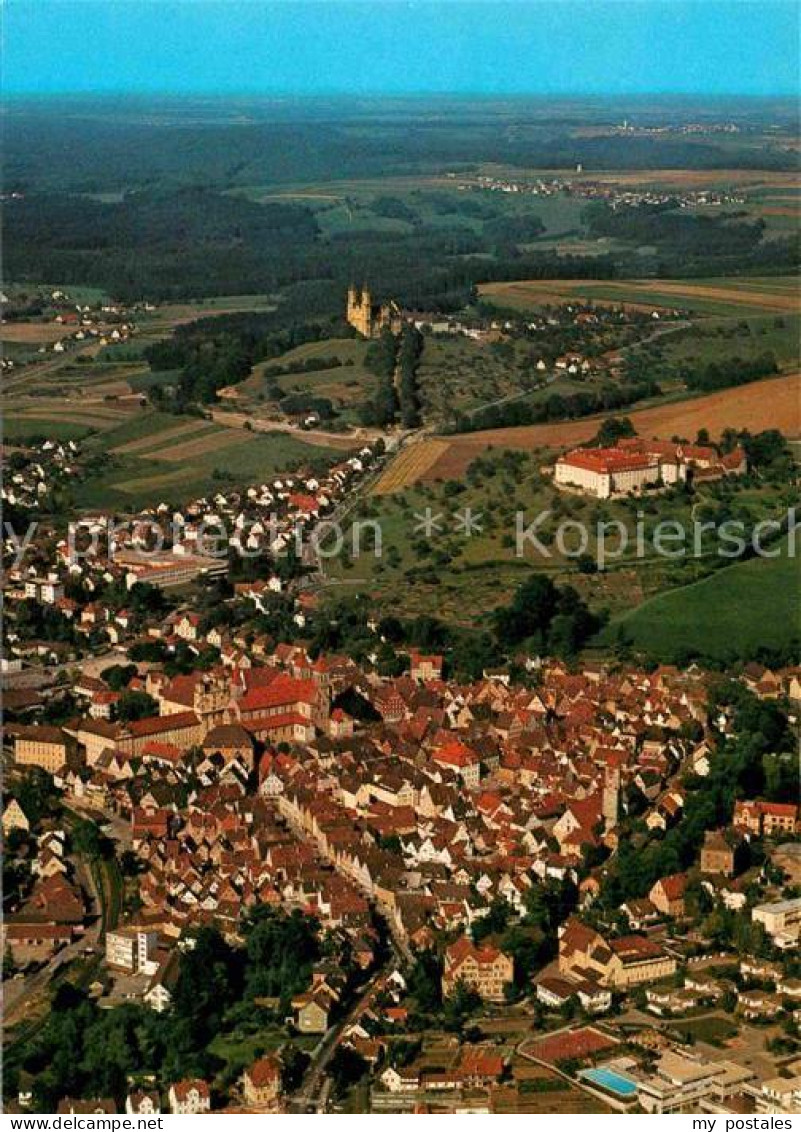 72667270 Ellwangen Jagst Fliegeraufnahme Ostalbkreis Ellwangen - Ellwangen