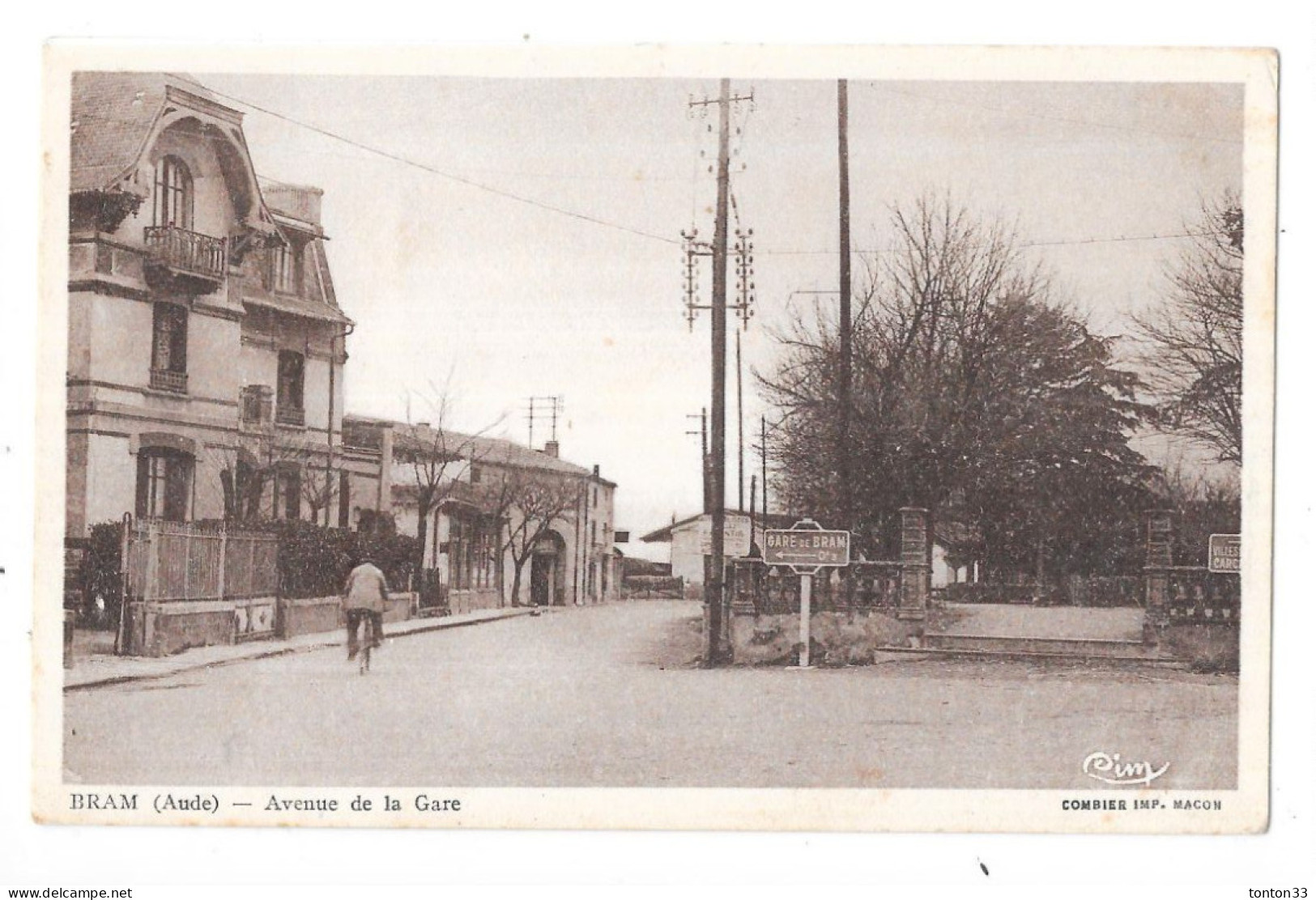 BRAM - 11 - Avenue De La Gare  - TOUL  1 - - Bram