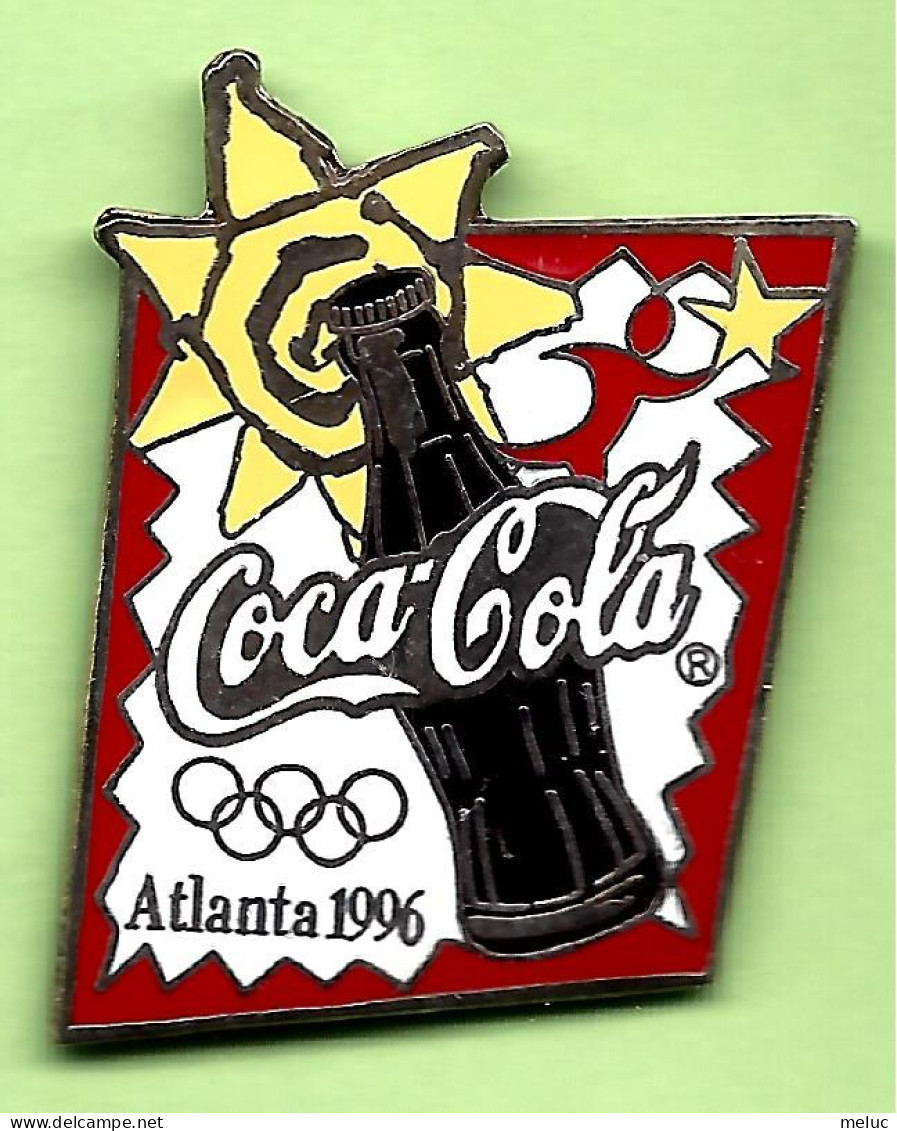 Pin's Coca-Cola JO Jeux Olympiques Atlanta 1996 - 3P17 - Coca-Cola