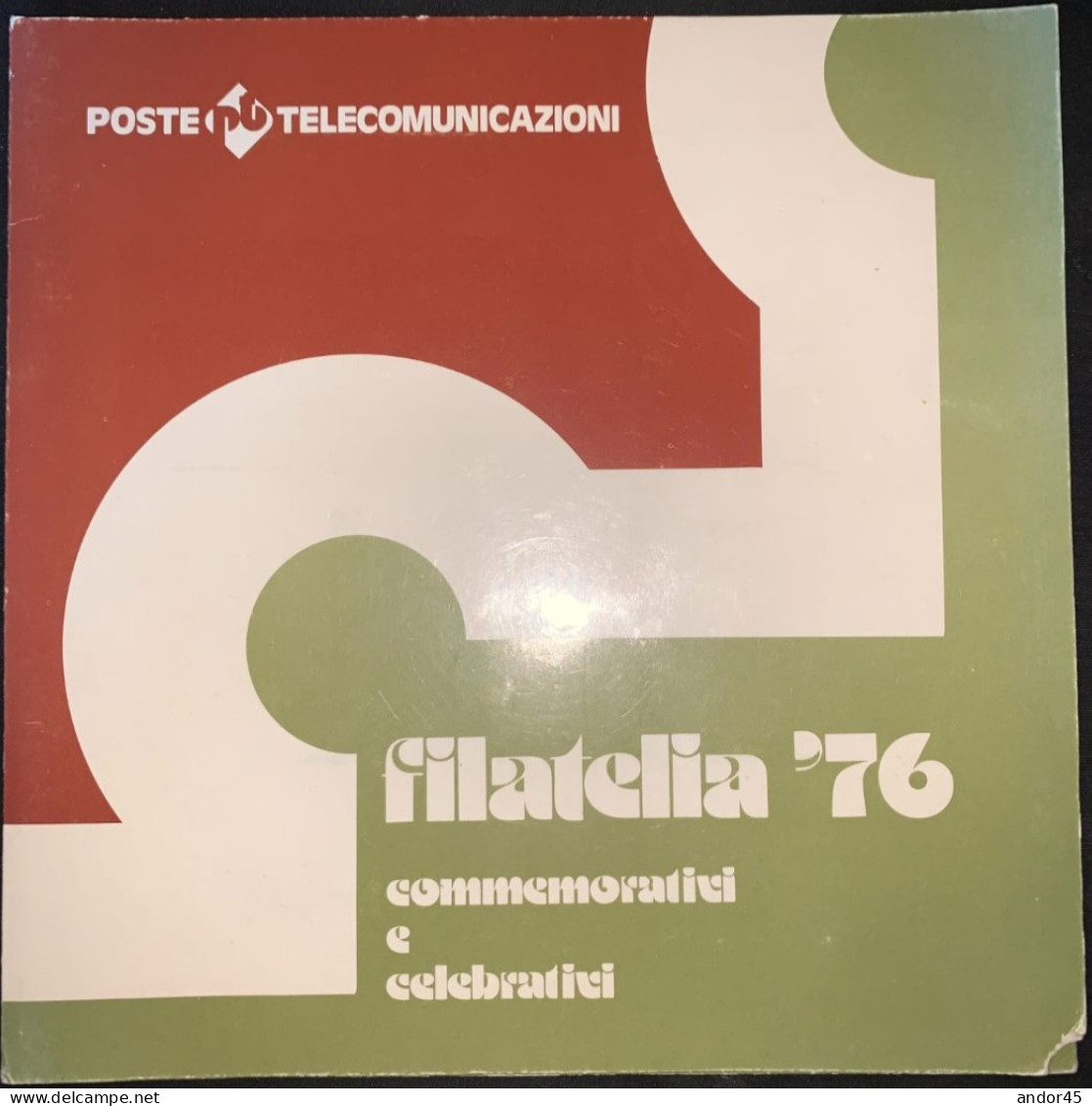 FOLDER "FILATELIA '76 COMMEMORATIVI E CELEBRATIVI" CON ALL'INTERNO VENTI ESEMPLARI NUOVI DI DIVERSE SERIE - Folder