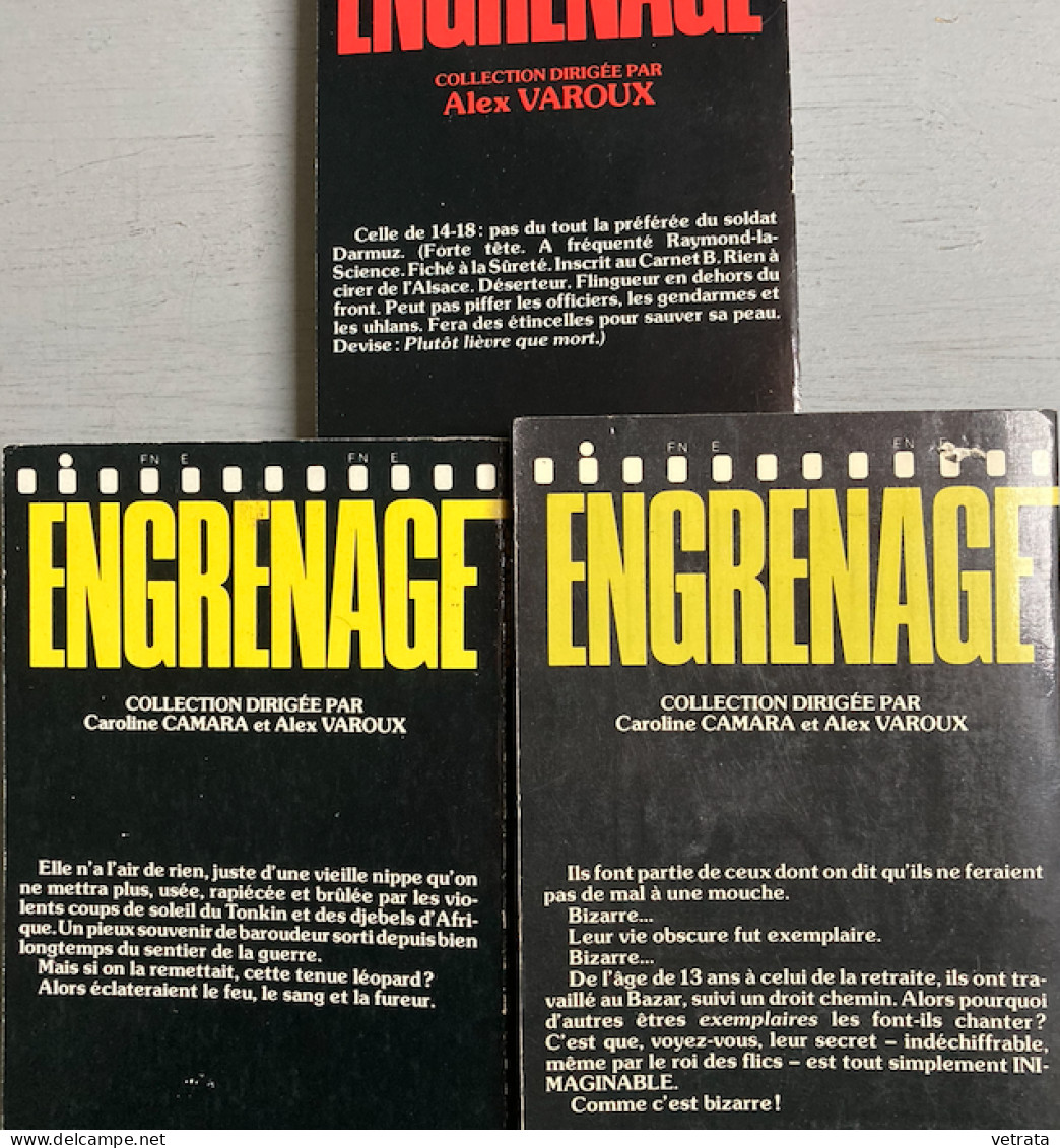 5 Livres De Pierre Siniac En Collection De Poche Engrenage & Engrenage Fleuve Noir (Aime Le Maudit-Bazar Bizarre-Luj’ In - Lots De Plusieurs Livres