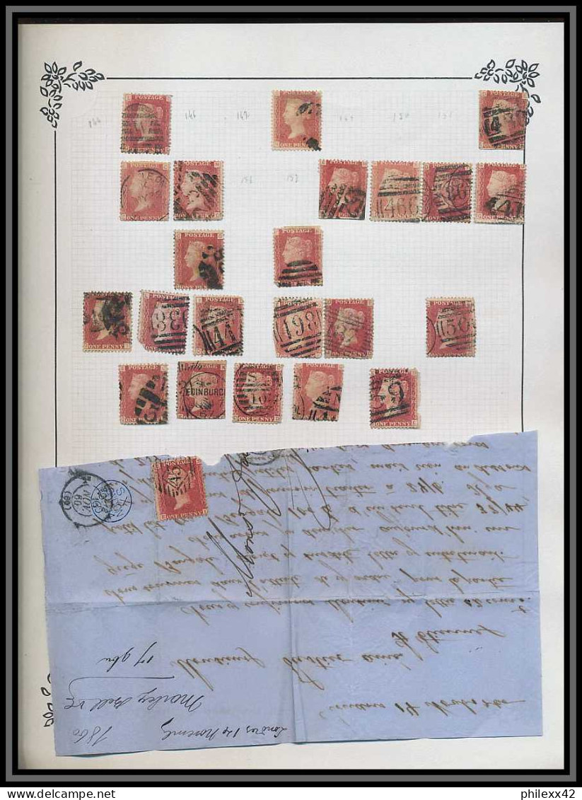 73-Tres belle collection depuis 1840 Grande bretagne england Great Britain nombreuses lettres voir scans en description