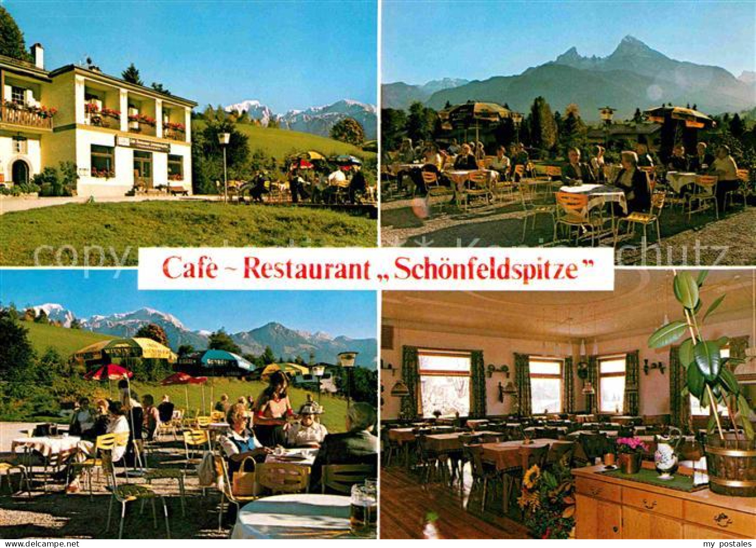 72666429 Stanggass Berchtesgaden Cafe Restaurant Schoenfeldspitze Alpenblick Sta - Bischofswiesen