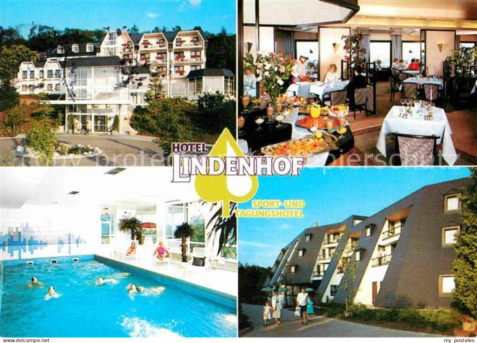 72666374 Wittlich Hotel Lindenhof Aparthotel Tannenhof Restaurant Hallenbad Witt - Wittlich