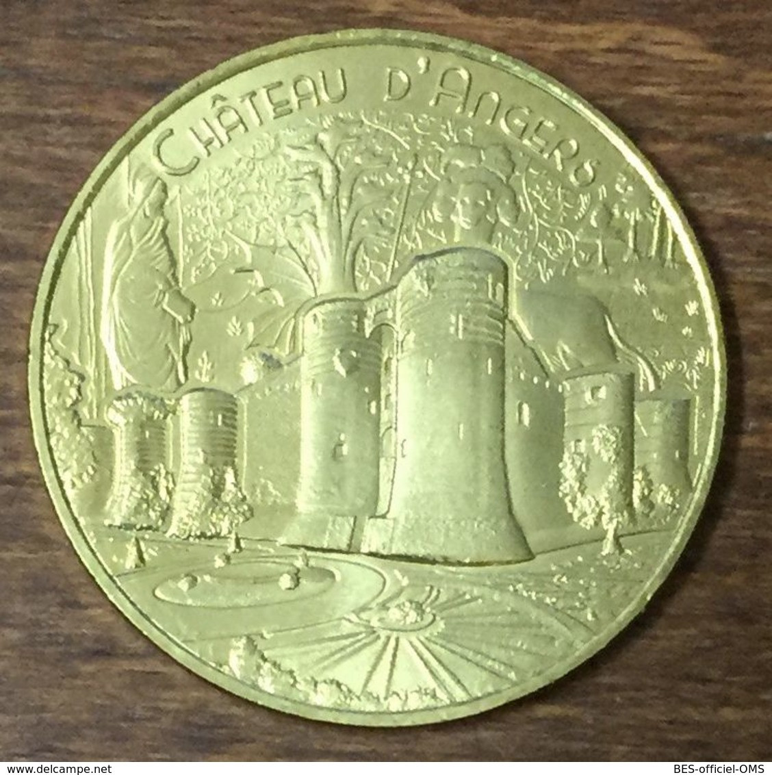 49 ANGERS LE CHÂTEAU MDP 2019 MÉDAILLE SOUVENIR MONNAIE DE PARIS JETON TOURISTIQUE MEDALS TOKENS COINS FRANCE FRENCH - 2019