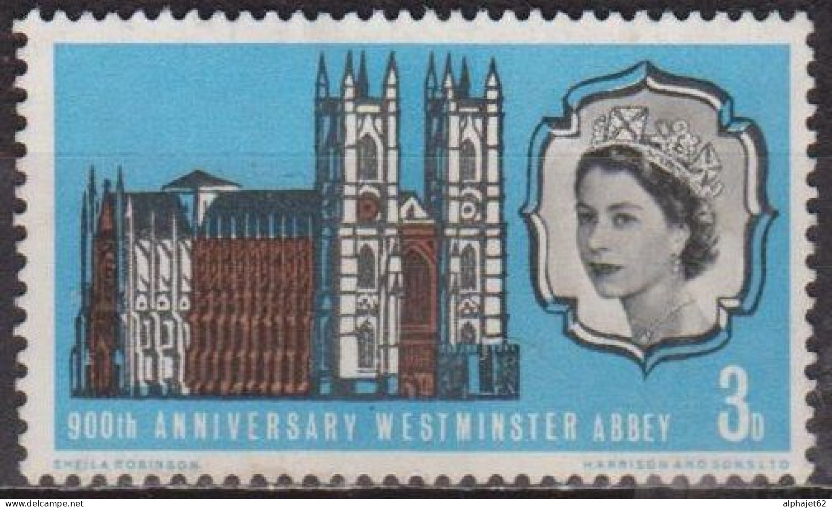 Monument - GRANDE BRETAGNE - Abbaye De Westminster - N° 435 - 1966 - Usados