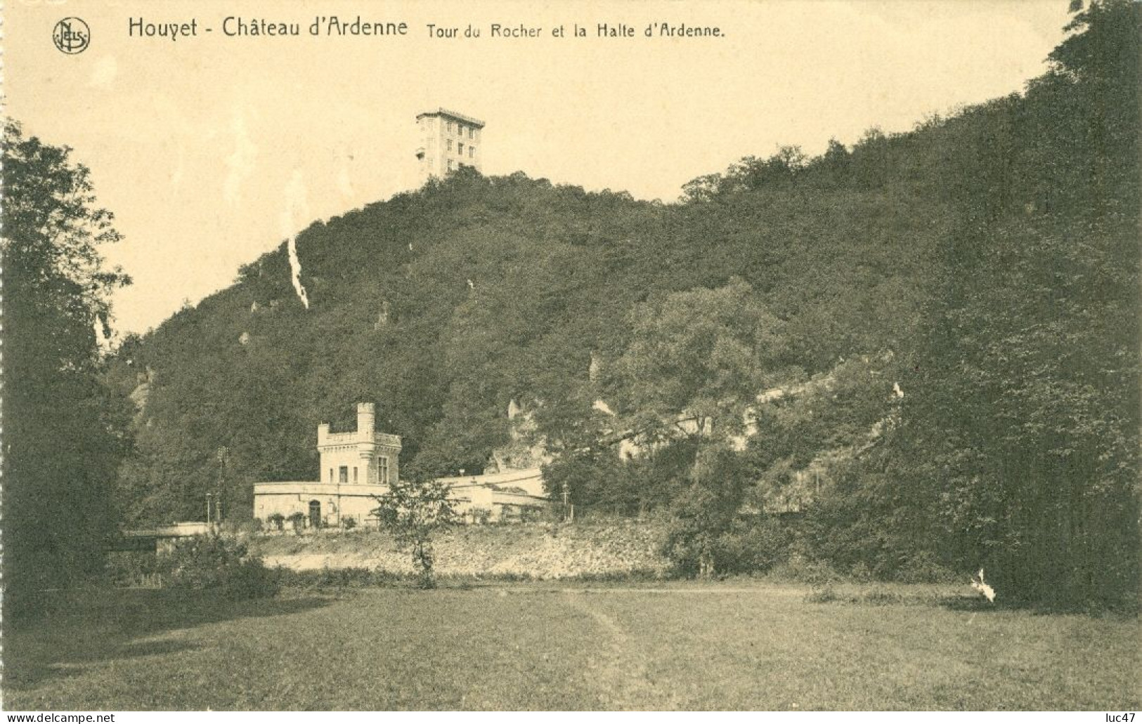 Houyet .Lot De 3 Cartes . Château  Tour Du Rocher Et La Halte D' Ardenne - Château D' Ardenne - Houyet