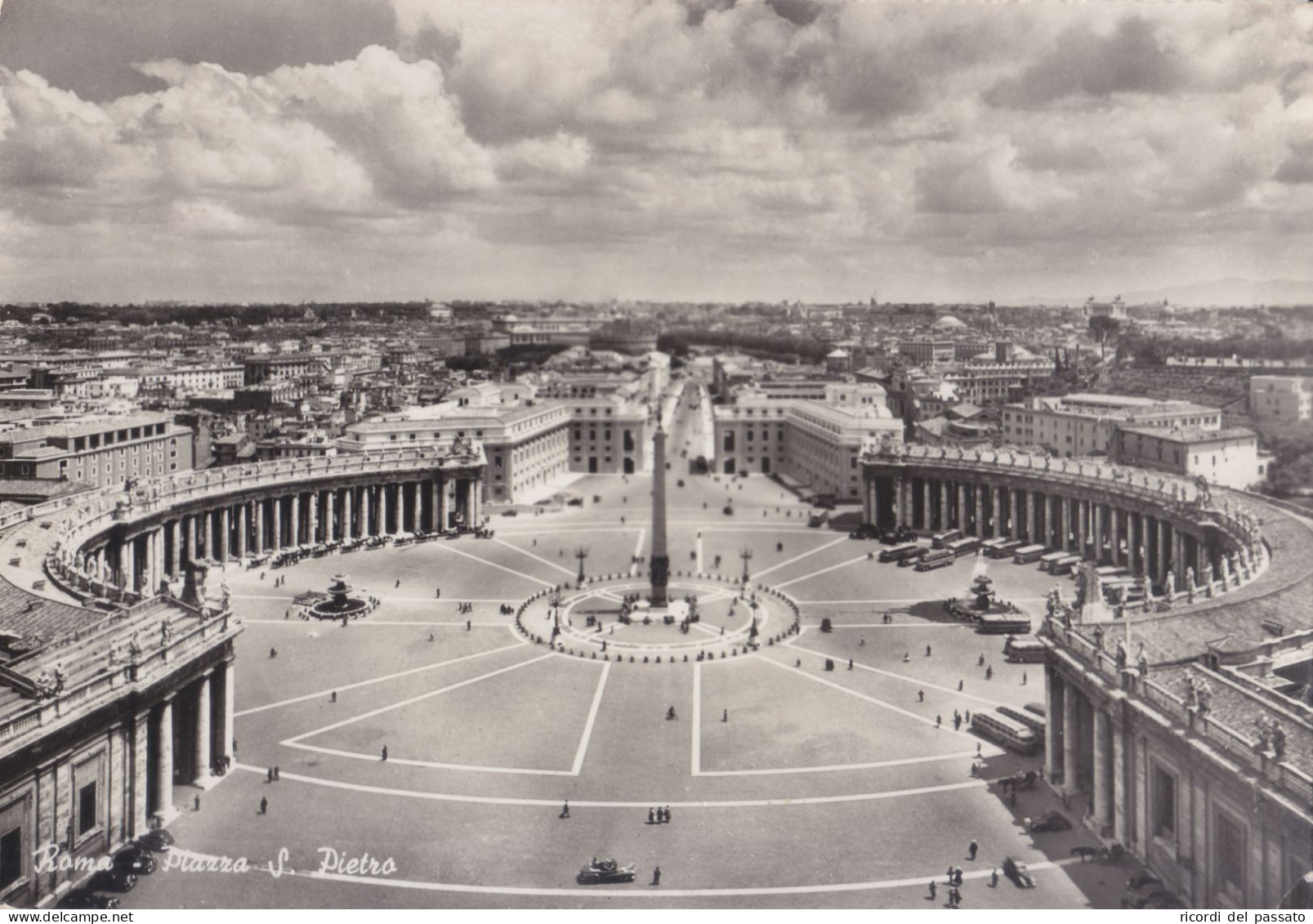 Cartolina Roma - Piazza S.pietro - San Pietro