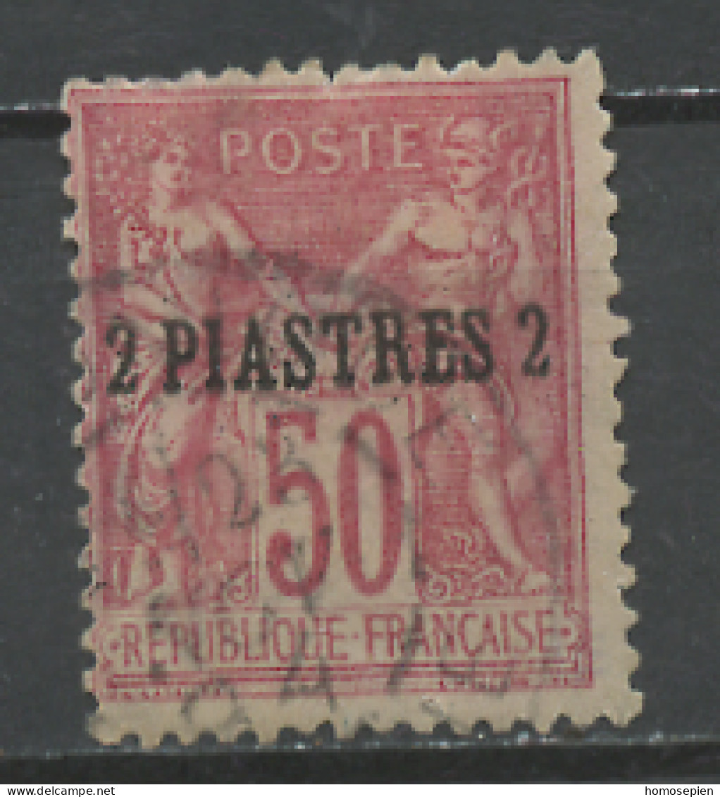 Levant Bureau Français - Levante 1886-1901 Y&T N°5 - Michel N°5 (o) - 2pis50c Type Sage - Type 2 - Used Stamps