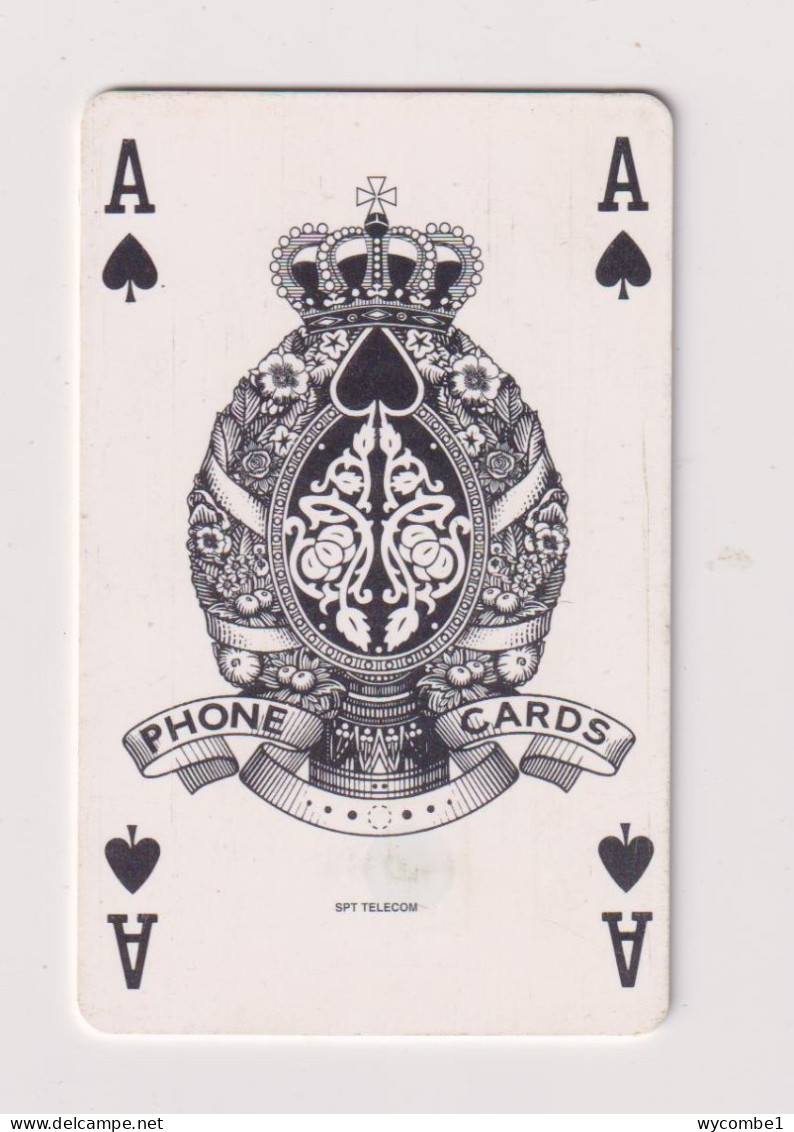 CZECH REPUBLIC - Ace Of Spades Chip Phonecard - Tsjechië