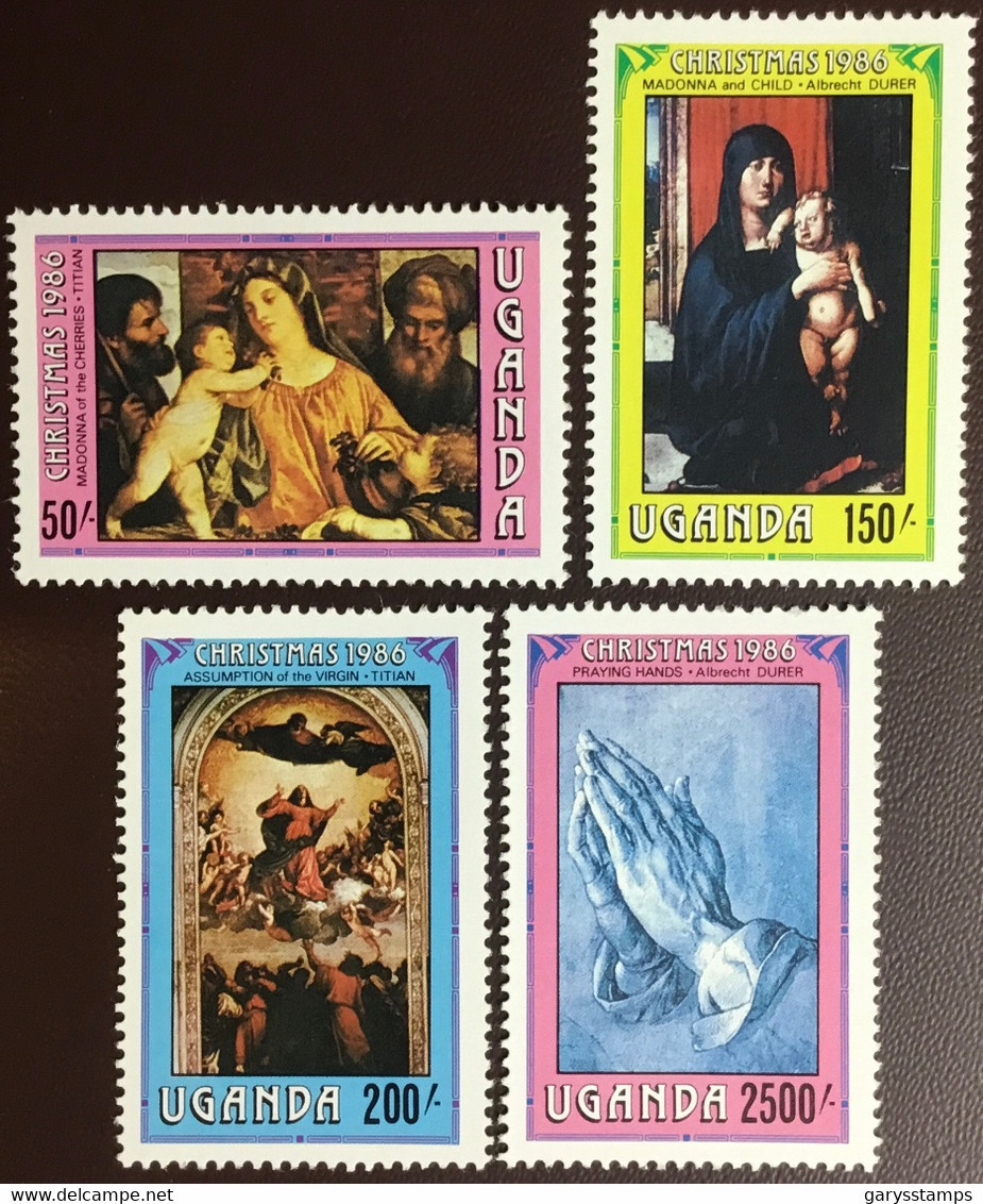 Uganda 1986 Christmas MNH - Uganda (1962-...)