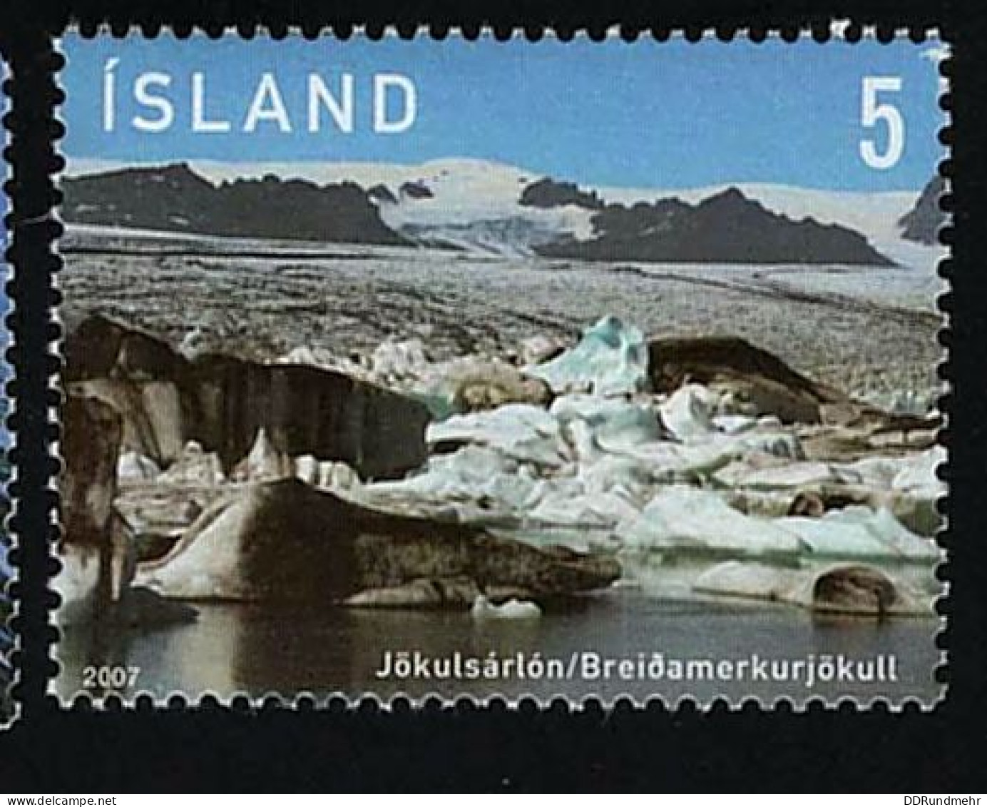 2007 Glaciers Michel IS 1163 Stamp Number IS 1105 Yvert Et Tellier IS 1095 Stanley Gibbons IS 1171 Xx MNH - Nuovi