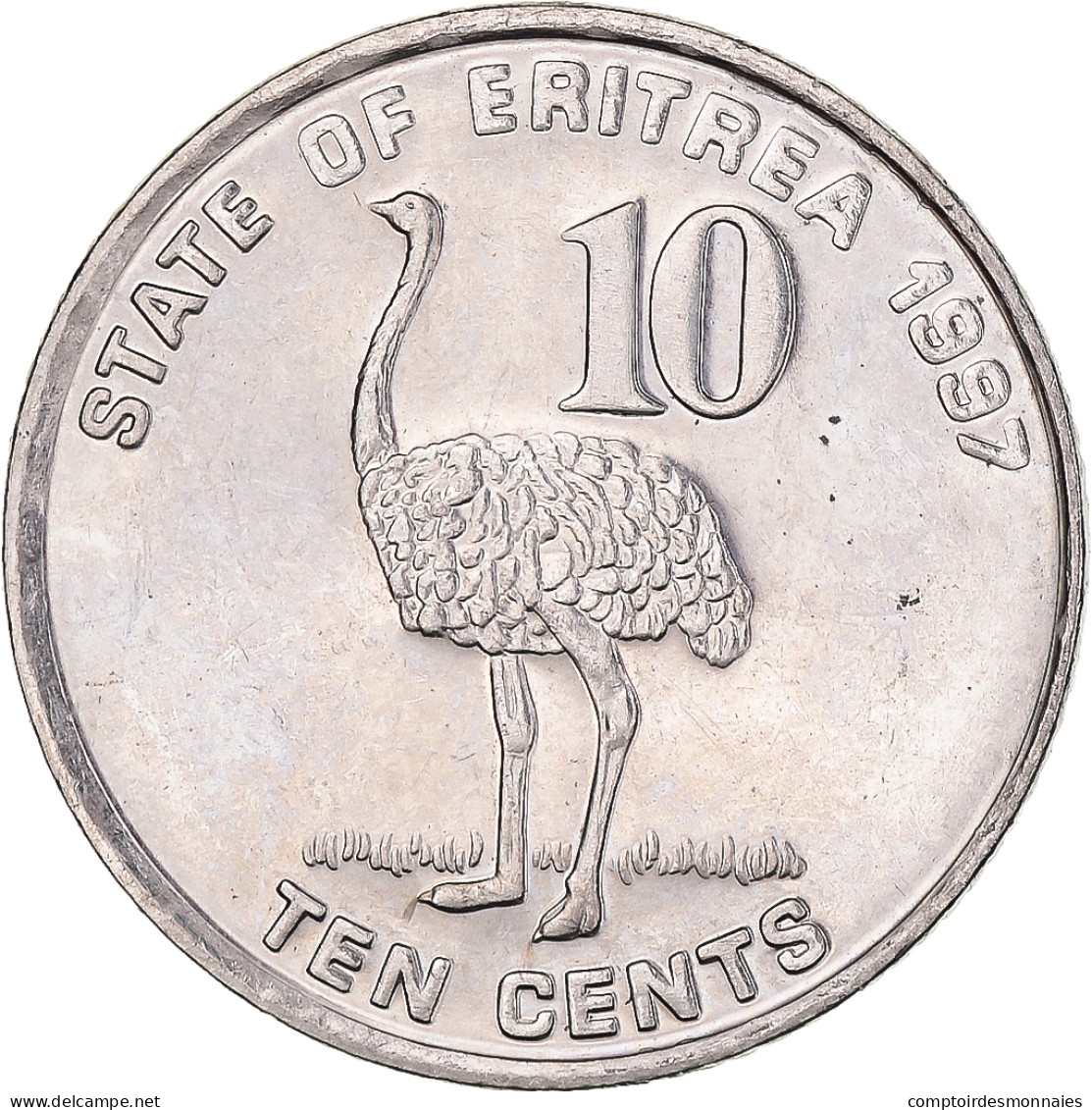 Monnaie, Érythrée, 10 Cents, 1997 - Erythrée