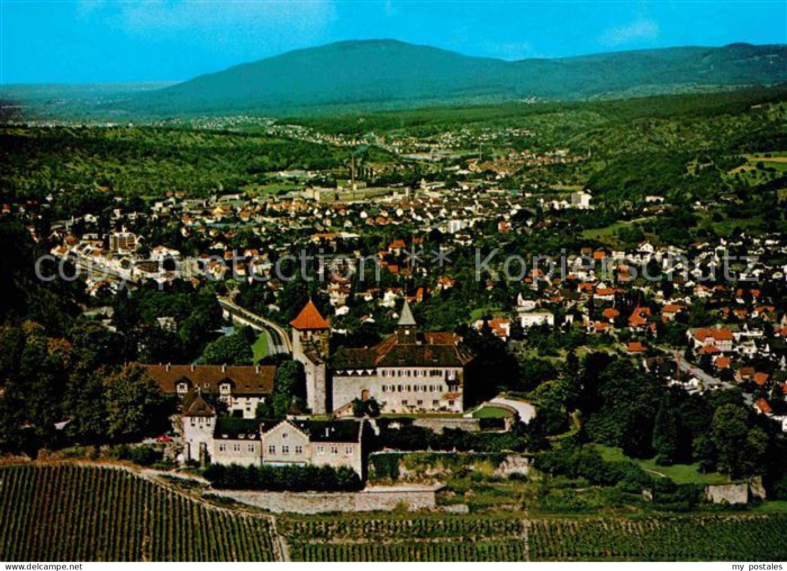 72665577 Gernsbach Fliegeraufnahme Schloss Eberstein Gernsbach - Gernsbach
