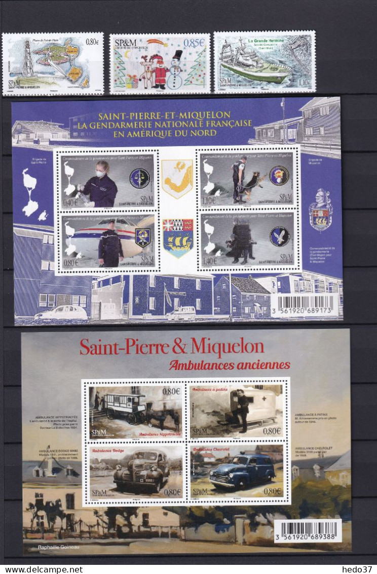 St Pierre et Miquelon - 30% sous faciale - Collection 2012/2022 - Neuf ** sans charnière - TB