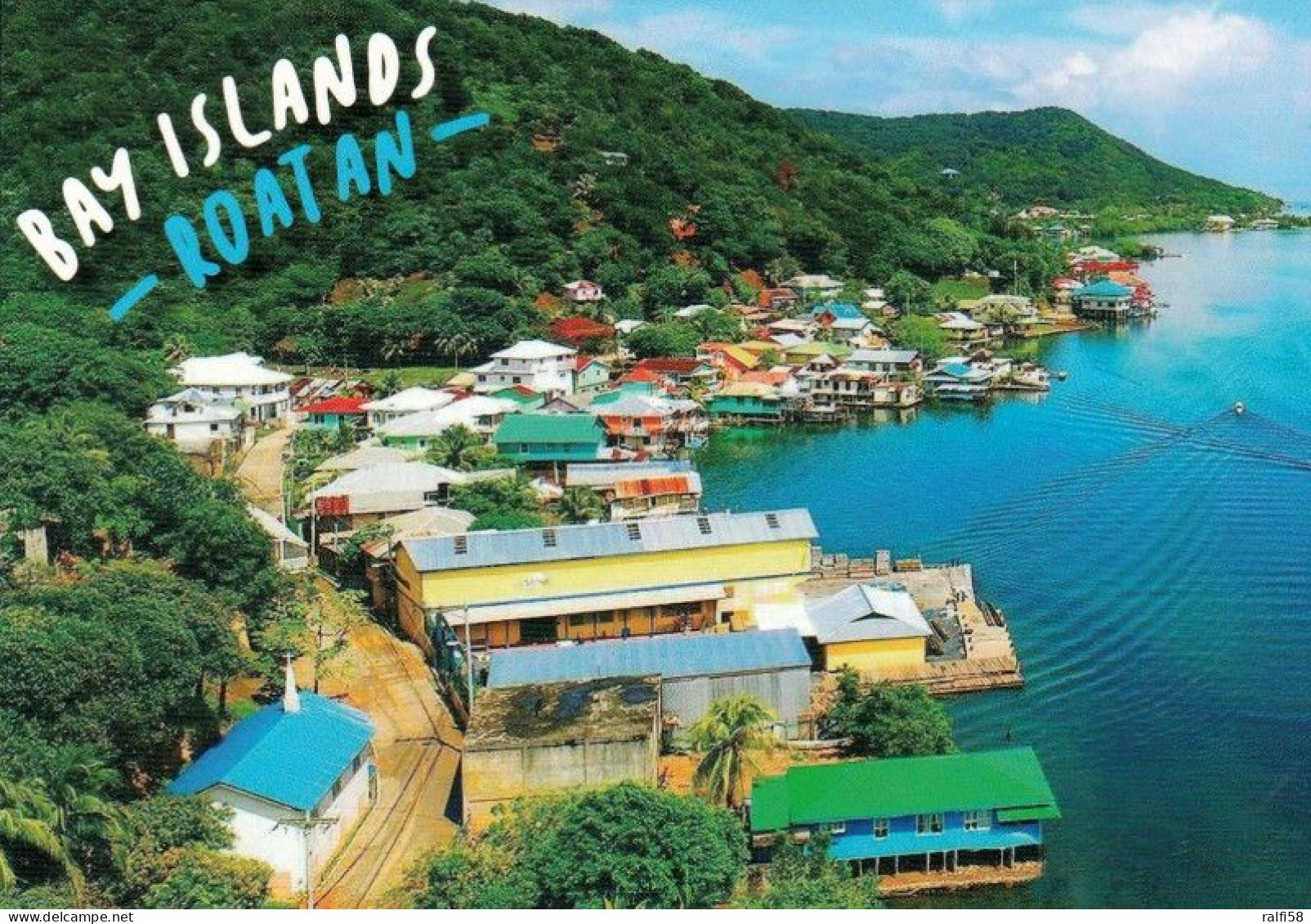 1 AK Honduras * Die Insel Roatán - Die Größte Der Islas De La Bahía - Wird Auch Bay Islands Genannt * - Honduras