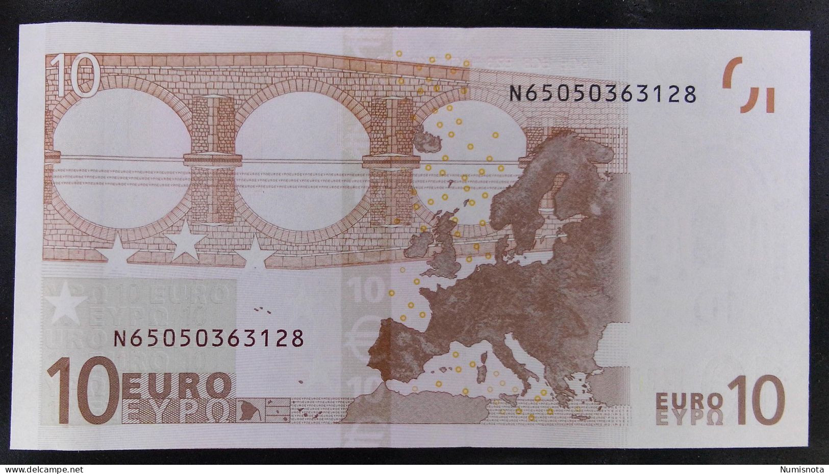 SC / UNC 10 Euro 2002 F004 N Austria DUISENBERG - 10 Euro