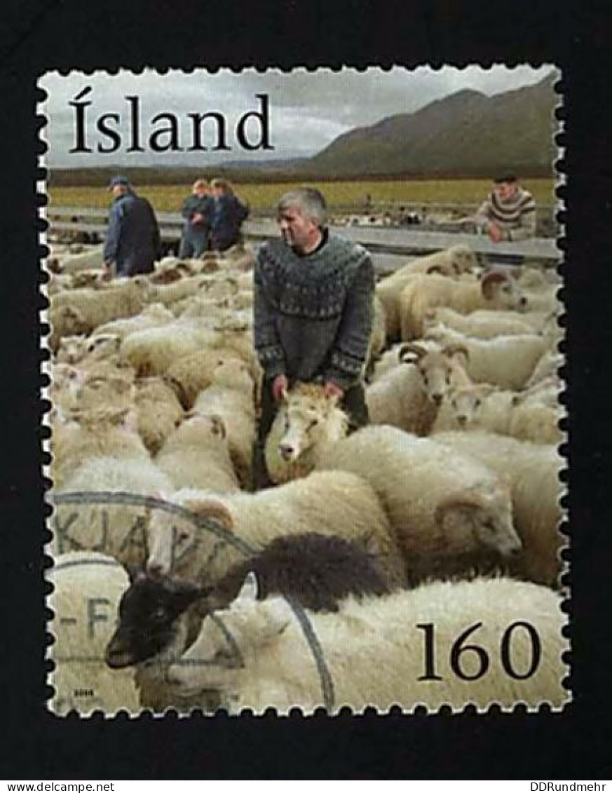 2009 Sheeps Michel IS 1248 Stamp Number IS 1175 Yvert Et Tellier IS 1175 Stanley Gibbons IS 1254 Used - Oblitérés