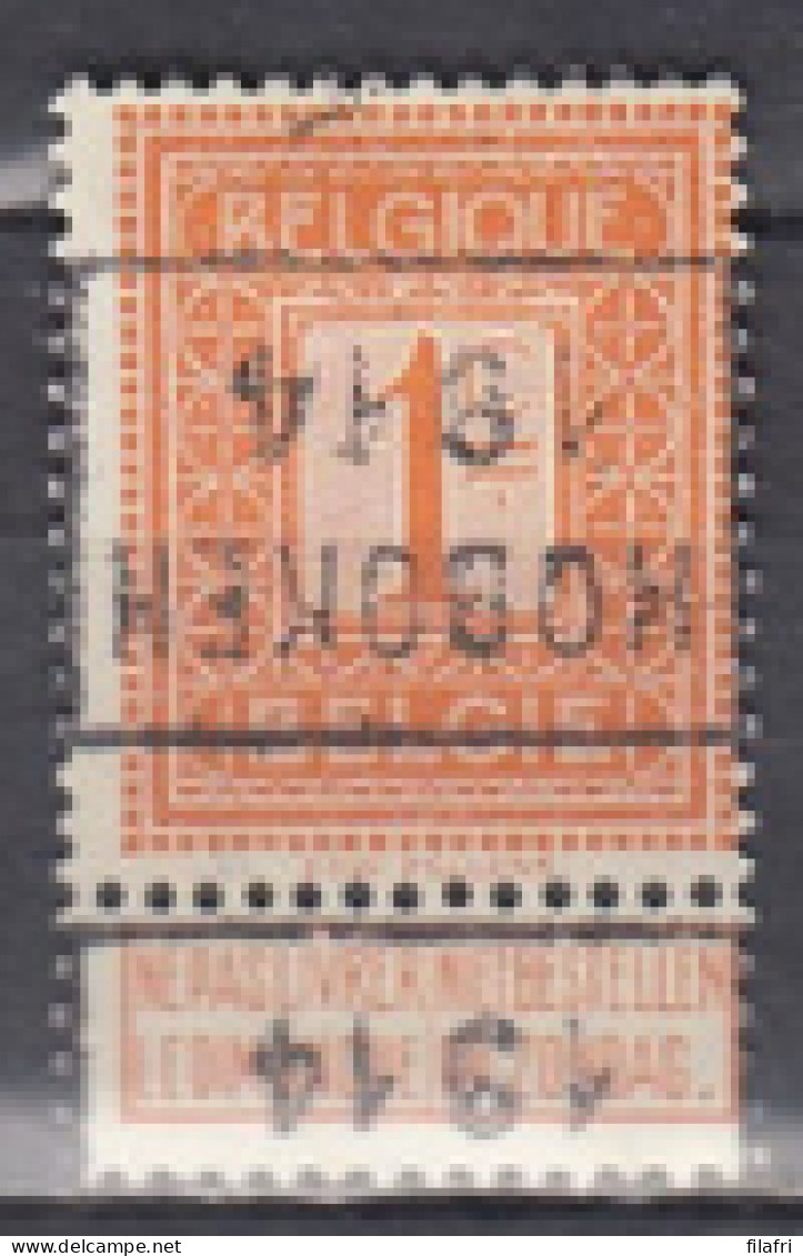 2289 Voorafstempeling Op Nr 108 - HOBOKEN 1914 - Positie D - Roulettes 1910-19