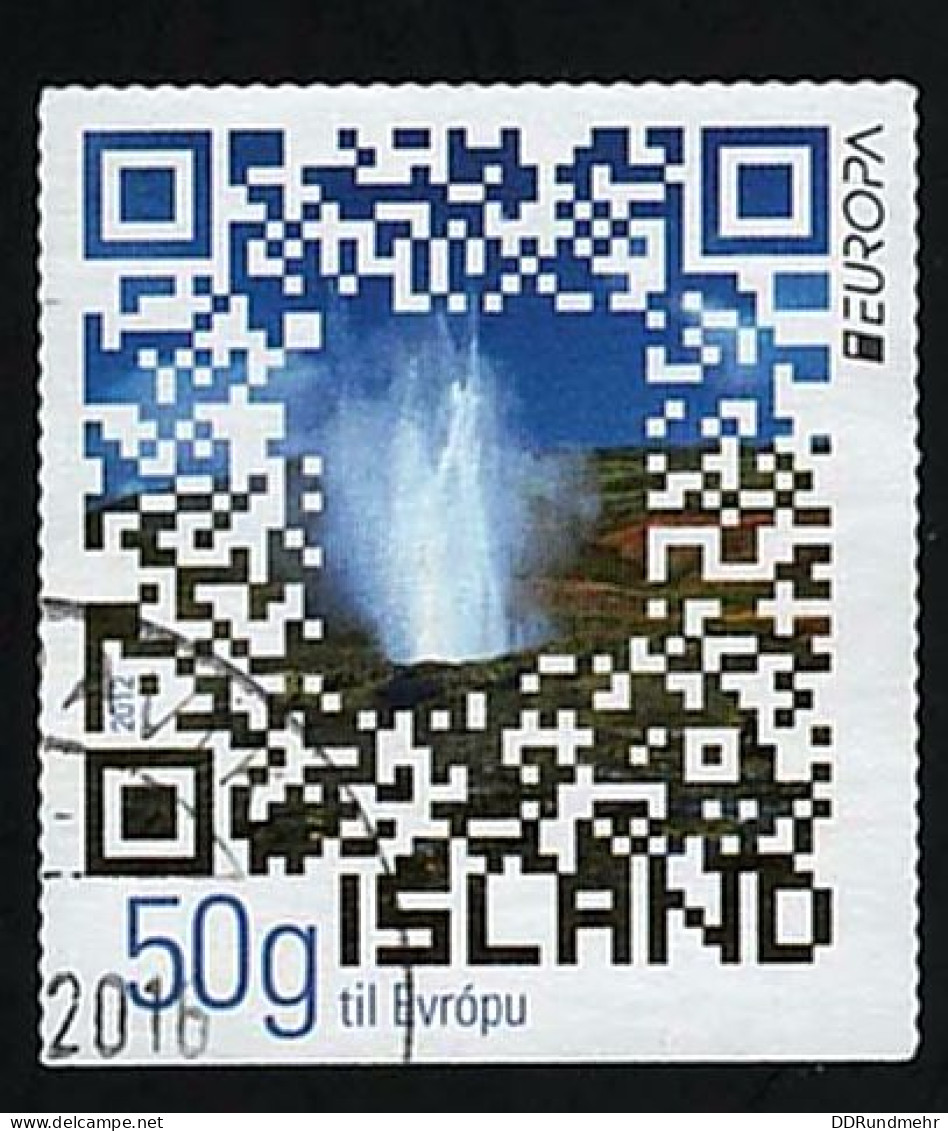 2012 Europa Michel IS 1361D Stamp Number IS 1276 Stanley Gibbons IS 1359a Used - Oblitérés