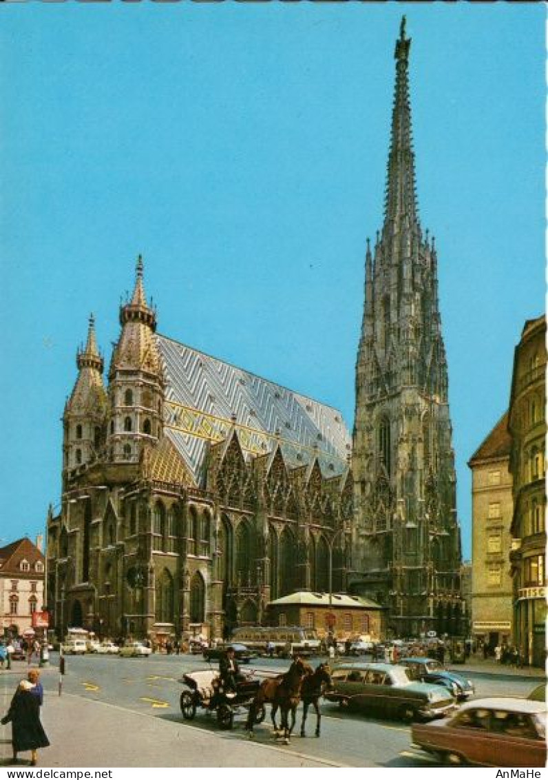AK 3 - Ansichtkarte / Postkarte Wien Stephansdom - Österreich - 10 X 15 Cm - Églises