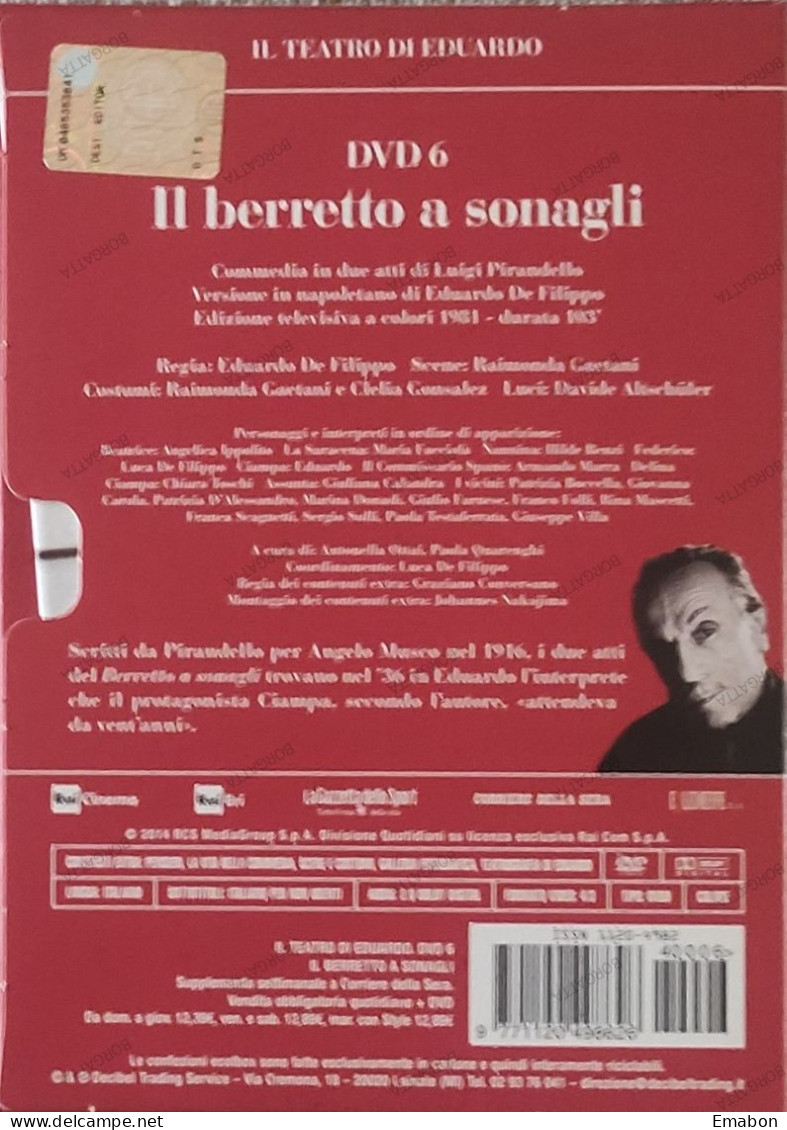 BORGATTA - COMMEDIA - Dvd IL BERRETTO A SONAGLI - DVD 9  - RCS 2014 - USATO In Buono Stato - Comedy