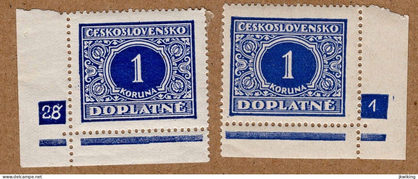 1928 - Doplatní - Definitivní Vydání - č. DL62 - Desková čísla - Nuovi