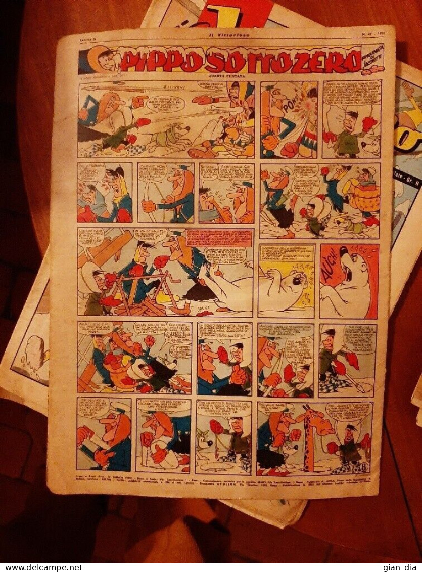 IL VITTORIOSO Ed.A.V.E.Lotto di 33.Annate 1951-52-53-54-55-56-58-60. ORIGINALI.