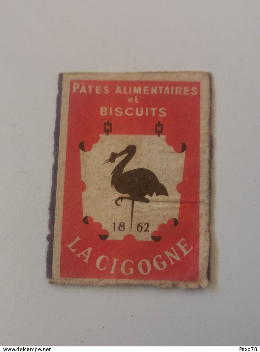 Étiquette, Biscuits La Cigogne - Boites D'allumettes - Etiquettes