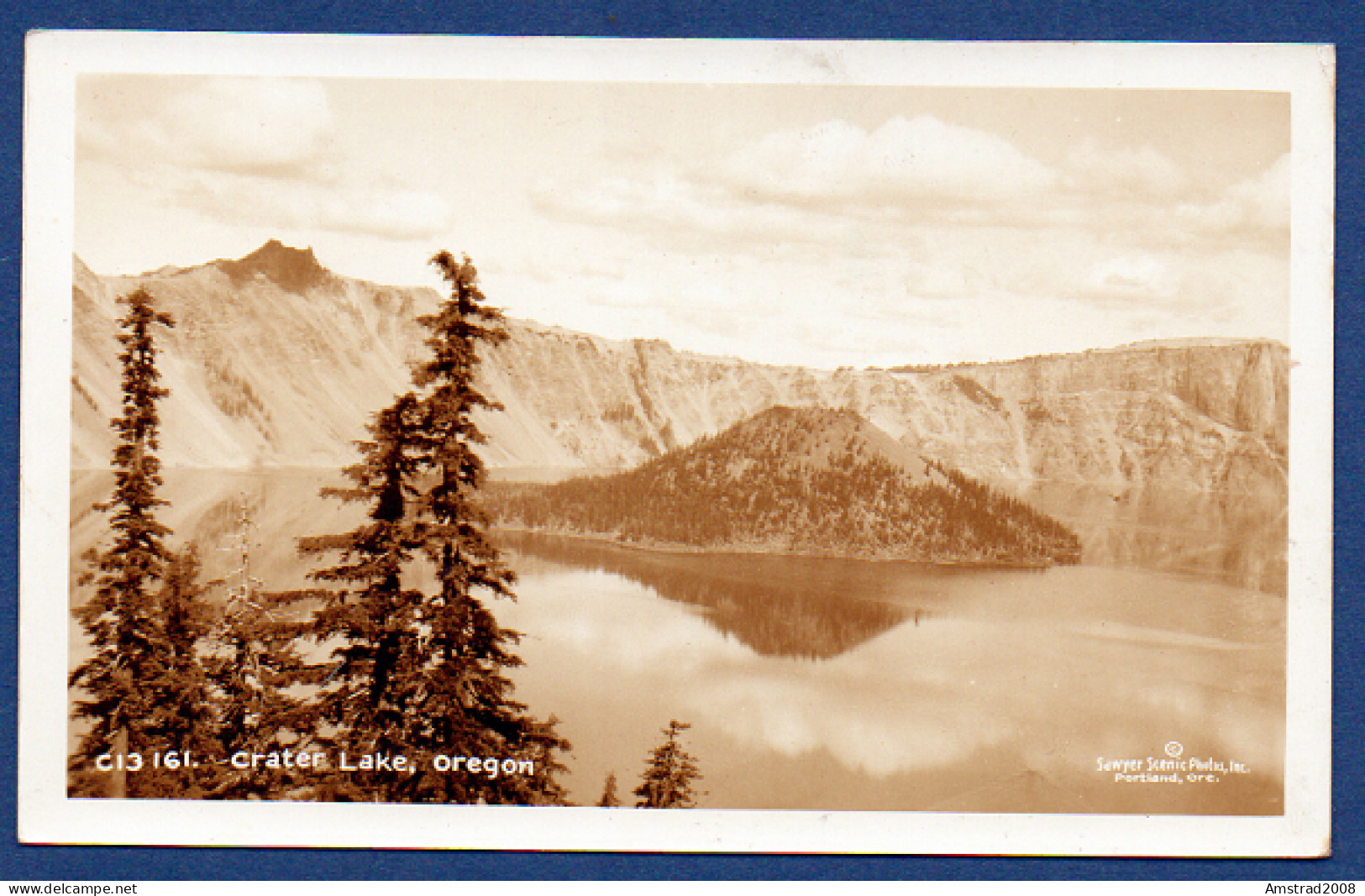 1933 -   CRATER  LAKE - OREGON - USA - ETATS UNIS - Otros & Sin Clasificación